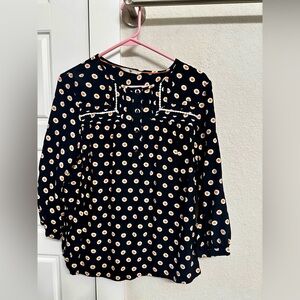 Super cute Polka Dot blouse.